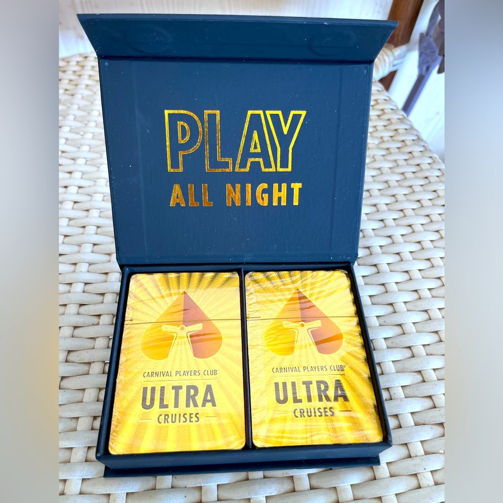 Carnival Cruise Line Casino Ultra Card Set